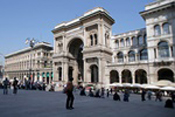 Milan,Galerie Vittorio Emanuele II: Architecte Giuseppe Mengoni